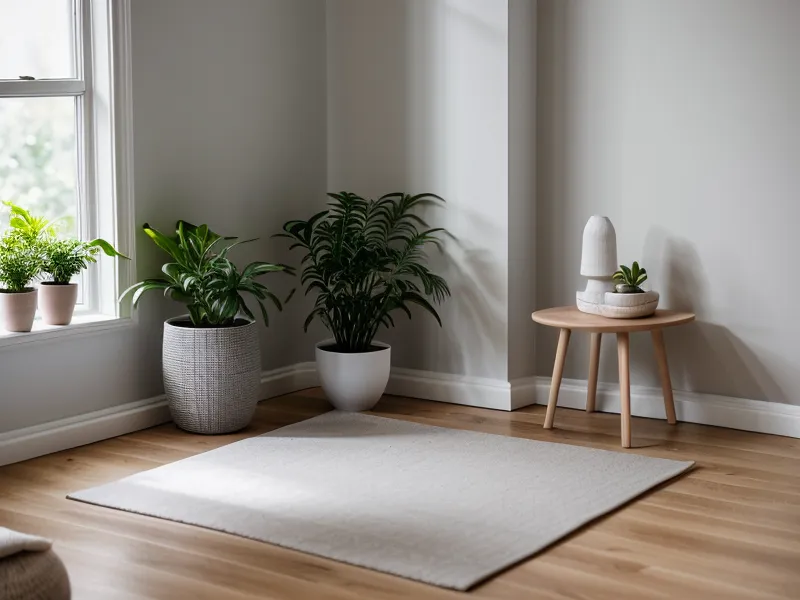 Notizbuch mit Protokolleinträgen zur Meditations-Routine neben dem UX-Design-Homeoffice-Setup