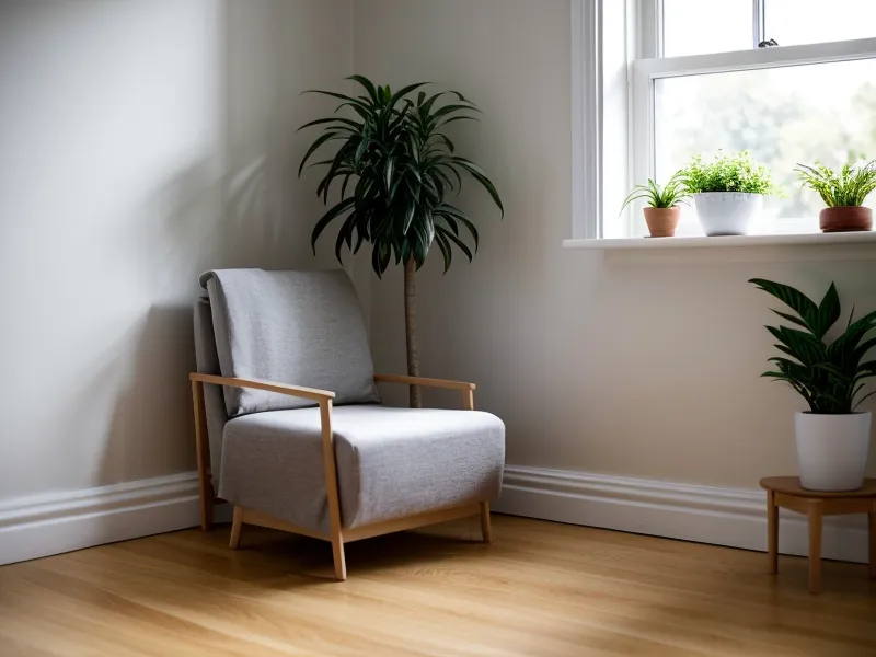 Noise-Cancelling-Kopfhörer und Notizbuch auf dem Schreibtisch – Werkzeug für eine kurze Meditationspause im Agentur-Alltag.
