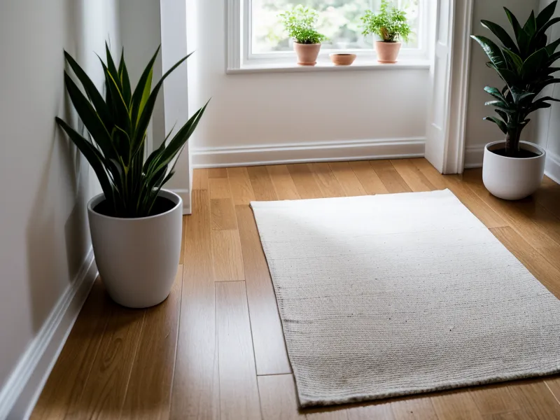 Nahaufnahme von Händen, die eine weiße Keramiktasse halten, vor einem dunklen Arbeitsplatz – kurze Pause bei geführter Meditation für Anfänger gegen Mental Load im Design-Job