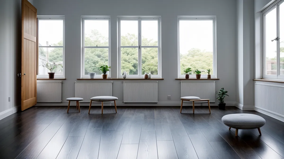 Perfektionismus loslassen nach dem Burnout: tägliche Meditationspraxis und Mindfulness-Journal einer Düsseldorfer UX-Designerin